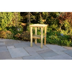 Zest Garden Terazza Wooden Outdoor Kitchen - Side Table