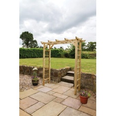 Zest Garden Twilight Wooden Arch Zest Garden Twilight Wooden Arch