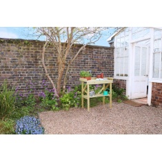 Zest Garden Wooden Potting Bench