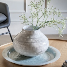 Emmy Small Vase - Pale Grey