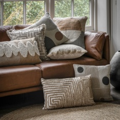 Kolin Filled Cushion - Grey