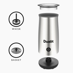 Dualit 84143 Hot Chocolate Maker & Milk Frother - Chrome