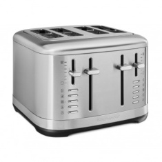 KitchenAid 5KMT4109BSX Manual Control 4 Slice Toaster - Stainless Steel