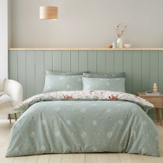 Catherine Lansfield Enchanted Twilight Duvet Set - Natural