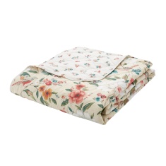 Catherine Lansfield Pippa Floral Birds Bedspread 220x230cm