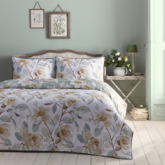 Appletree Heritage Eleanor Duvet Cover Set - Green