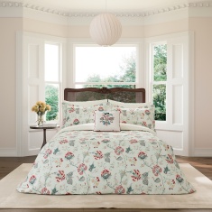 V&A Palampore Trail Duvet Set - Duck Egg/Teal