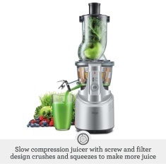 Sage SJS700SIL The Big Squeeze Juicer - Silver