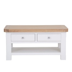 Clevedon Coffee Table - White/Oak