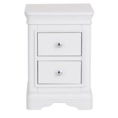 Sutton Small Bedside Cabinet - White