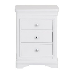 Sutton Large Bedside Cabinet - White