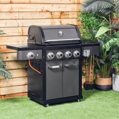 Grillstream Pro Legacy 4 Burner Hybrid Gas Barbecue