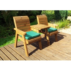 Charles Taylor Straight Twin Companion Set with Cushions