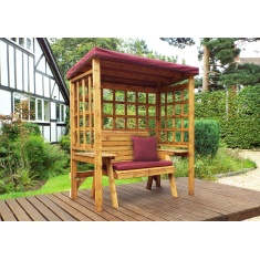Charles Taylor Wentworth 2 Seater Arbour with Cushions & Roof Cover