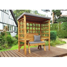 Charles Taylor Wentworth 2 Seater Arbour with Cushions & Roof Cover