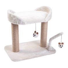 Zoon Pet Deluxe Dual-Deck Scratch Post - 0.5m Zoon Pet Deluxe Dual-Deck Scratch Post - 0.5m