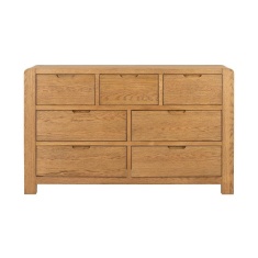 Zurich Oak 3 Over 4 Chest of Drawers