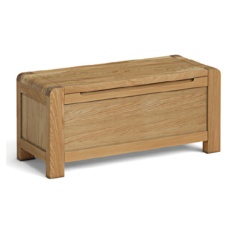 Zurich Oak Blanket Box