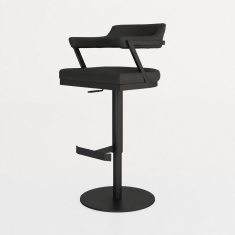 HND Firenza Bar Stool - Black Frame