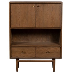 G Plan Marlow Display Cabinet - Walnut