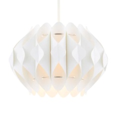 BHS Landon Small Easy Fit Light Shade 30cm - White BHS Landon Small Easy Fit Light Shade 30cm - White