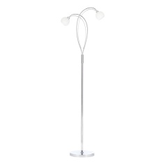 BHS Soni Floor Lamp - Chrome/Opal BHS Soni Floor Lamp - Chrome/Opal