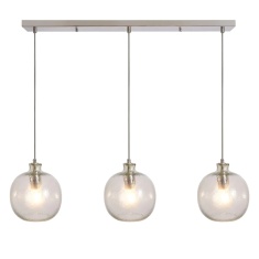 BHS Alfie Bobble Diner Pendant - Clear