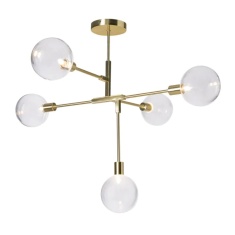 BHS Hennock Flush Ceiling Light - Brass BHS Hennock Flush Ceiling Light - Brass