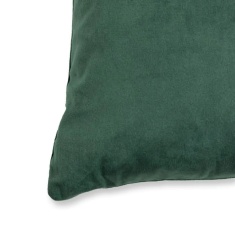 BHS Velour Cushion 59cm - Green