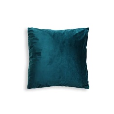 BHS Velour Cushion 59cm -Teal BHS Velour Cushion 59cm -Teal