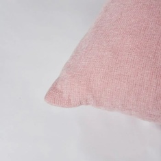 BHS Chenille Cushion 43cm - Blush