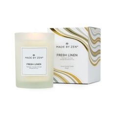 Made By Zen Fresh Linen Signature Scented Candle - 250g