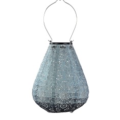 Lumiz Tulip Solar Lantern - 20cm - Fiore - Grey Blue Lumiz Tulip Solar Lantern - 20cm - Fiore - Grey Blue
