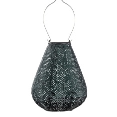 Lumiz Tulip Solar Lantern - 20cm - Lace - Green Lumiz Tulip Solar Lantern - 20cm - Lace - Green