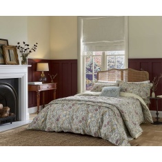Morris & Co Golden Lily Duvet Set - Fig