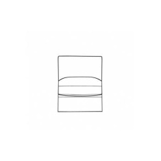 Phoebe 1 Seater Armless Modular Sofa Unit Phoebe 1 Seater Armless Modular Sofa Unit