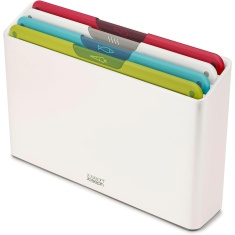 Joseph Joseph Folio Icon 4 Piece Chopping Board Set Regular - White