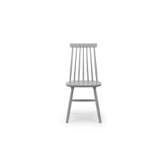 Julian Bowen Alassio Spindle Back Dining Chair - Grey