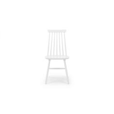 Julian Bowen Alassio Spindle Back Dining Chair - White