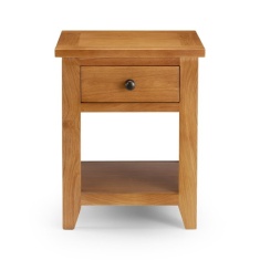 Julian Bowen Astoria 1 Drawer Lamp Table Julian Bowen Astoria 1 Drawer Lamp Table