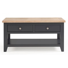 Julian Bowen Bordeaux Coffee Table - Dark Grey