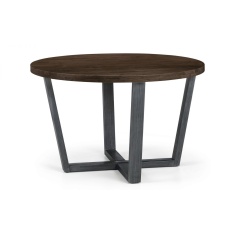 Julian Bowen Brooklyn Round Table - Dark Oak Julian Bowen Brooklyn Round Table - Dark Oak