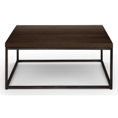 Julian Bowen Brooklyn Square Coffee Table - Dark Oak Julian Bowen Brooklyn Square Coffee Table - Dark Oak