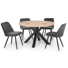 Julian Bowen Burgess Dining Chair - Grey