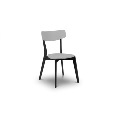 Julian Bowen Casa Dining Chair - Grey/Black