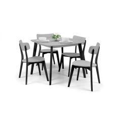 Julian Bowen Casa Dining Chair - Grey/Black