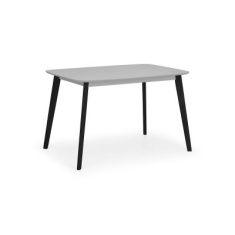 Julian Bowen Casa Rectangular Dining Table - Grey/Black