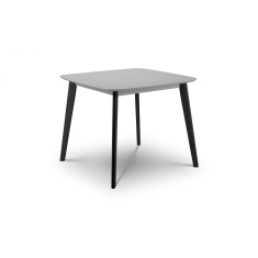 Julian Bowen Casa Square Dining Table - Grey/Black