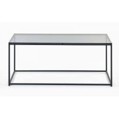 Julian Bowen Chicago Coffee Table - Smoked Glass