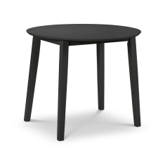 Julian Bowen Coast Dropleaf Table - Black